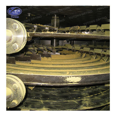 Dòng PLG Sấy bùn dạng tấm Máy sấy đĩa liên tục cho máy sấy khay công nghiệp dạng bột