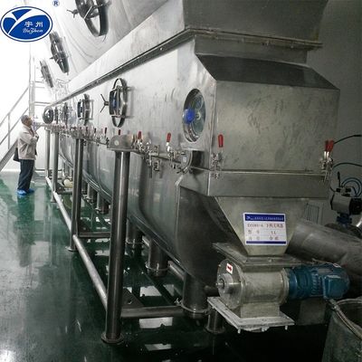 3m Máy sấy tầng chất lỏng đối lưu PVC PVC cho hạt bột